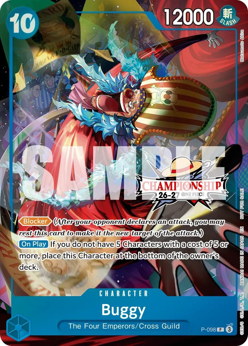 Image for Buggy (CS 26-27 Event Pack) (P-098) (One Piece Promotion Cards) (OP-PR) - One Piece Card Game