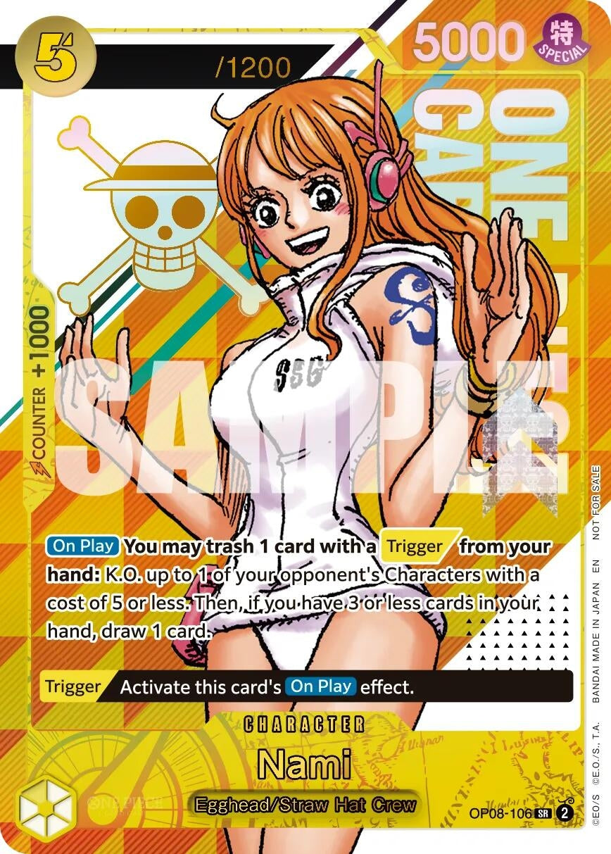 Image for Nami (CS 26-27 Celebration Pack) (Serial Numbered) (OP08-106) (One Piece Promotion Cards) (OP-PR) - One Piece Card Game