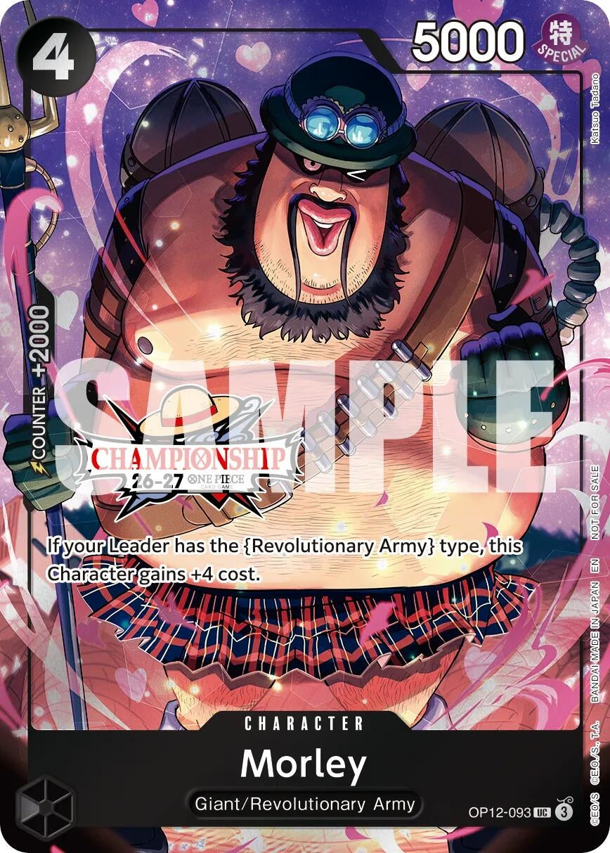 Image for Morley (CS 26-27 Celebration Pack) (OP12-093) (One Piece Promotion Cards) (OP-PR) - One Piece Card Game