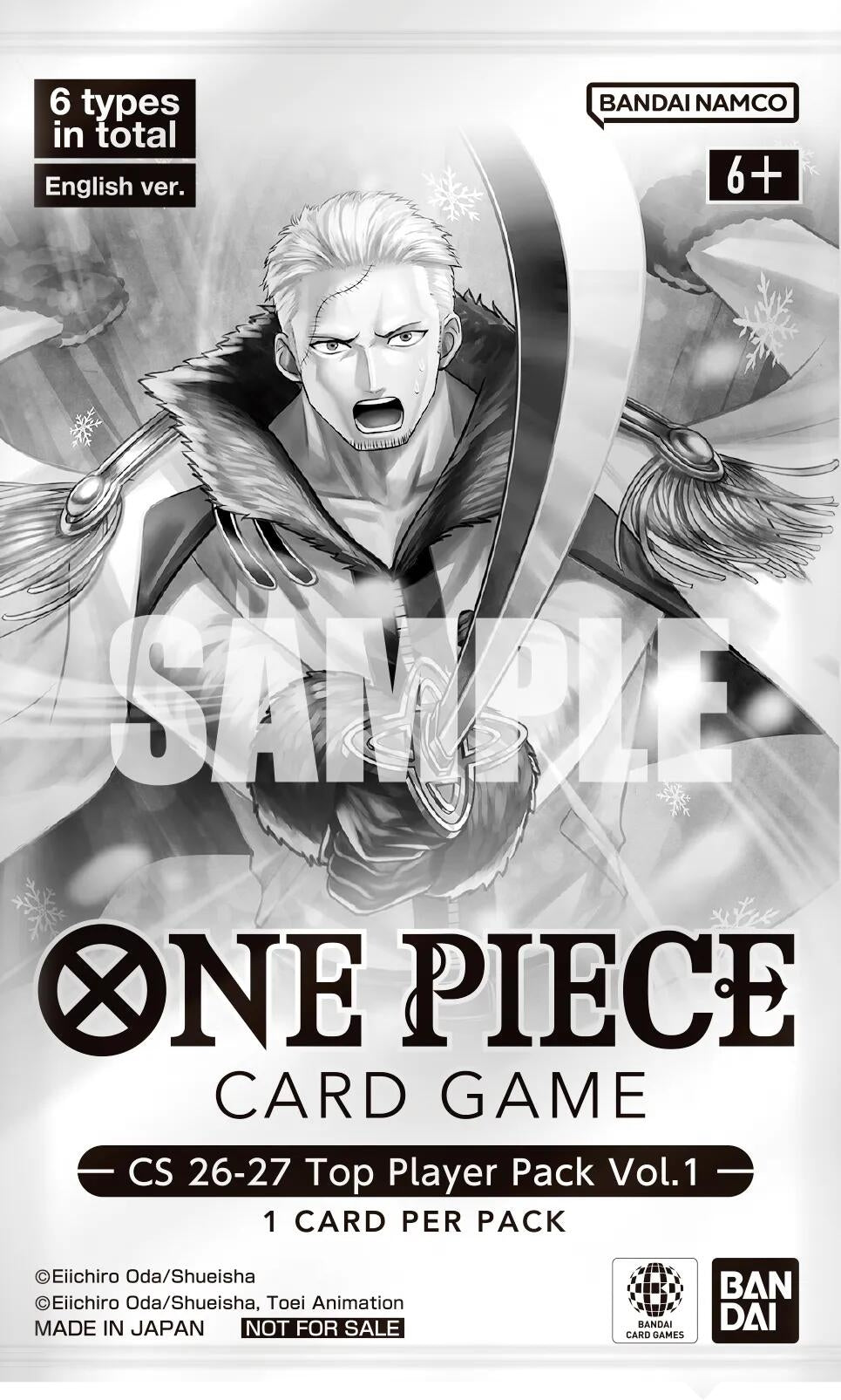 Image for CS 26-27 Top Player Pack Vol. 1 - One Piece Card Game