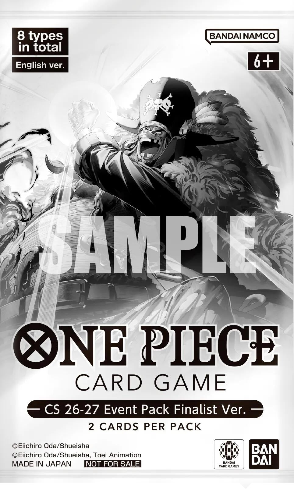 Image for CS 26-27 Event Pack Finalist Ver. - One Piece Card Game