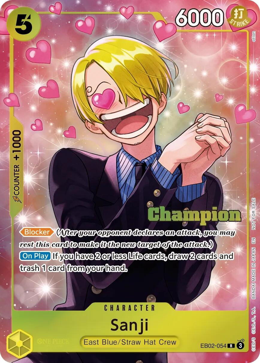 Image for Sanji (CS 26-27 Winner Card Set Vol. 1) (EB04-052) (One Piece Promotion Cards) (OP-PR) - One Piece Card Game