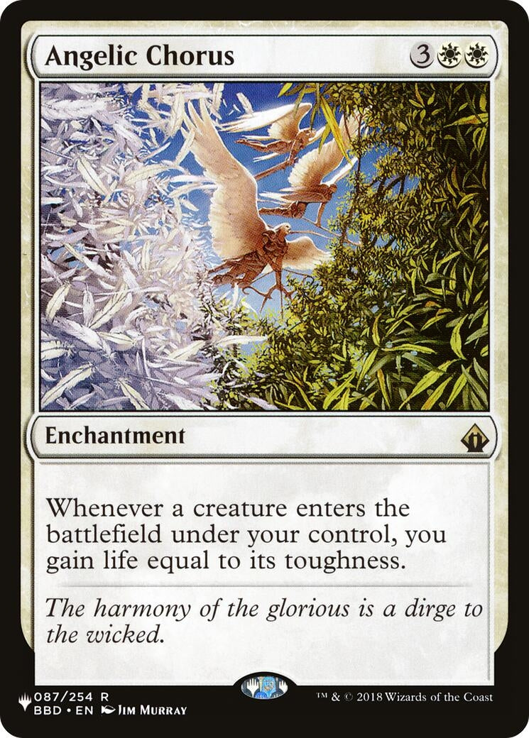 Angelic Chorus (87) (The List Reprints)
