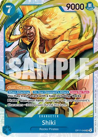 Shiki (OP17-048) (The World's Strongest Warriors) (OP17) - PokeBox USA