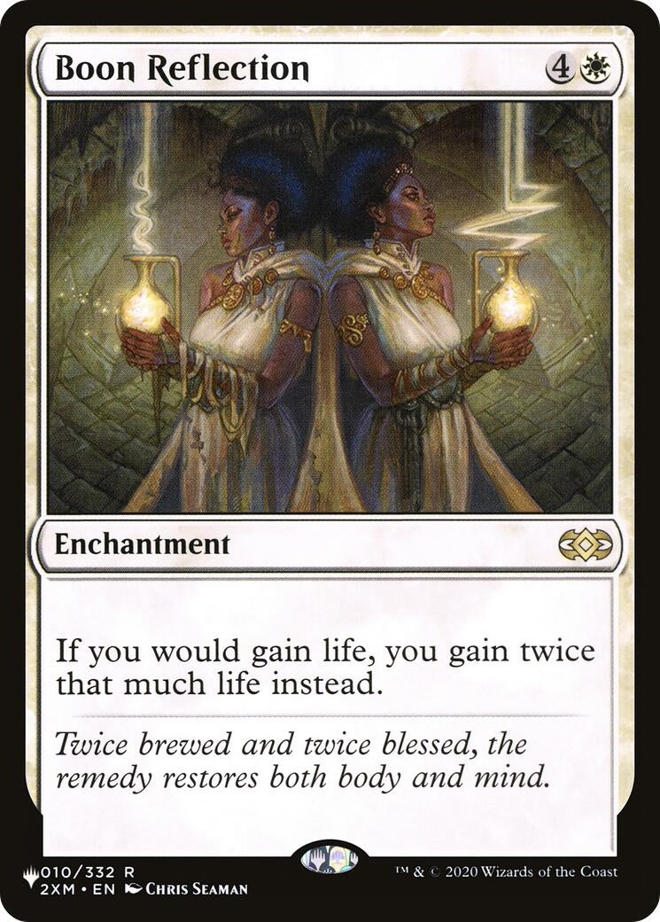Boon Reflection (10) (The List Reprints)