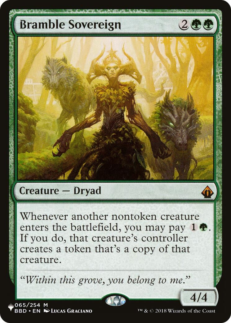 Bramble Sovereign (65) (The List Reprints)