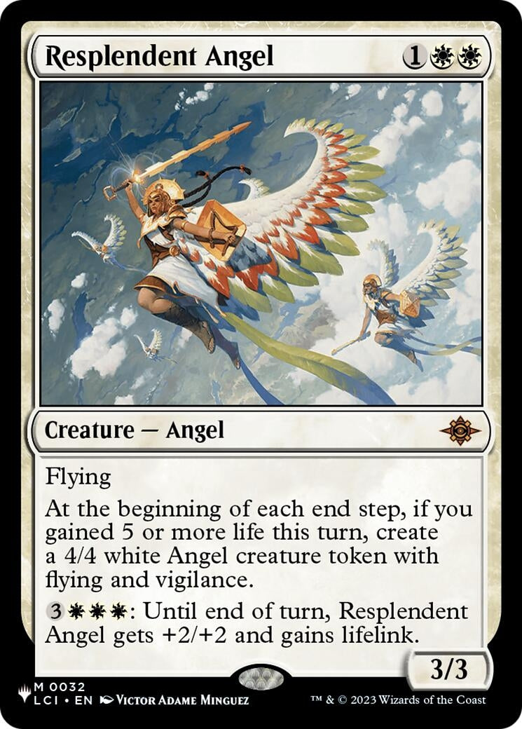 Resplendent Angel (32) (The List Reprints)
