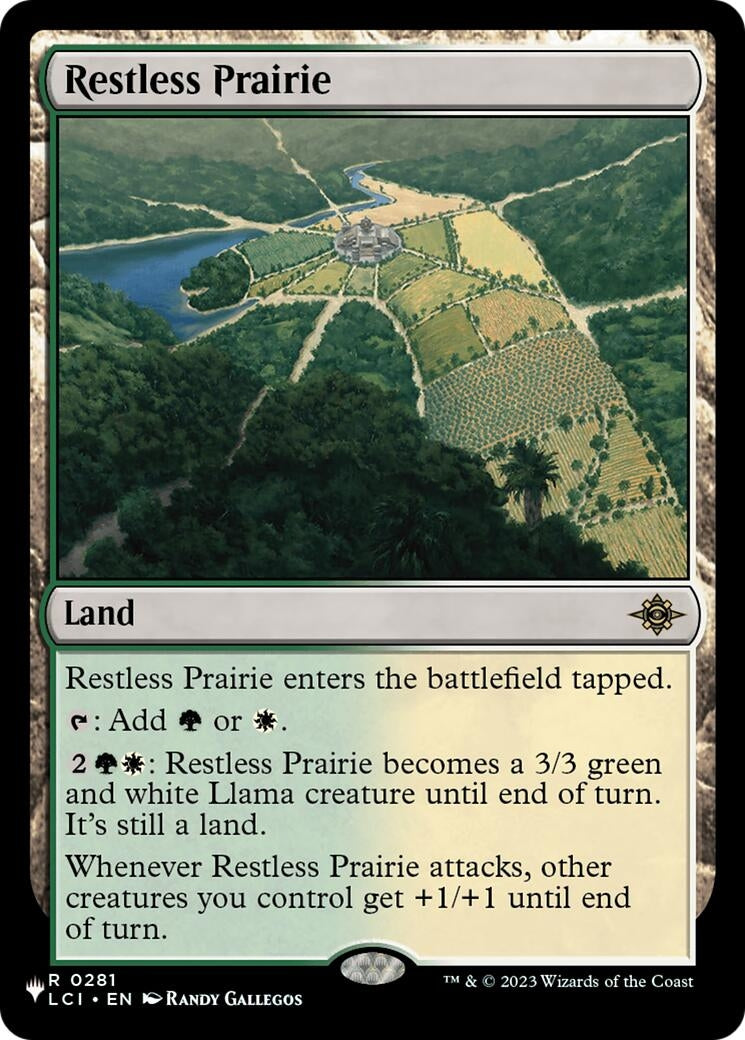 Restless Prairie (281) (The List Reprints)