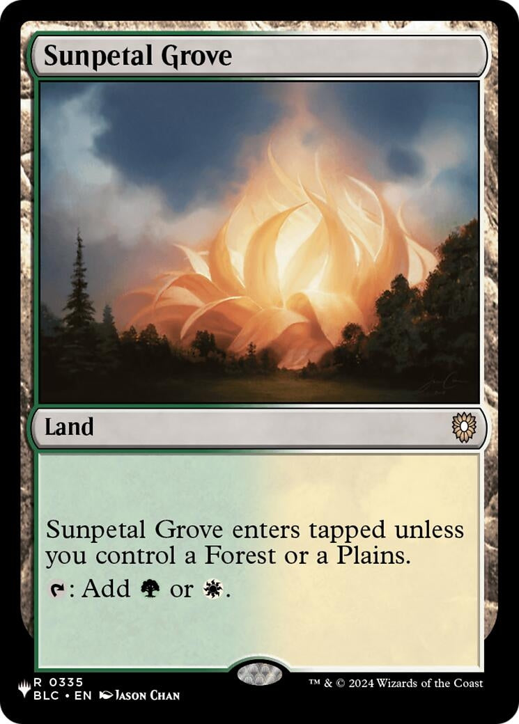 Sunpetal Grove (BLC) (335) (The List Reprints)