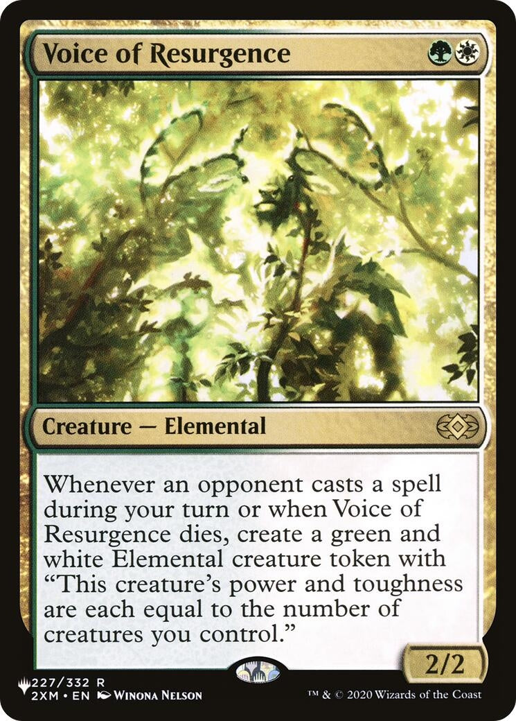 Voice of Resurgence (227) (The List Reprints)