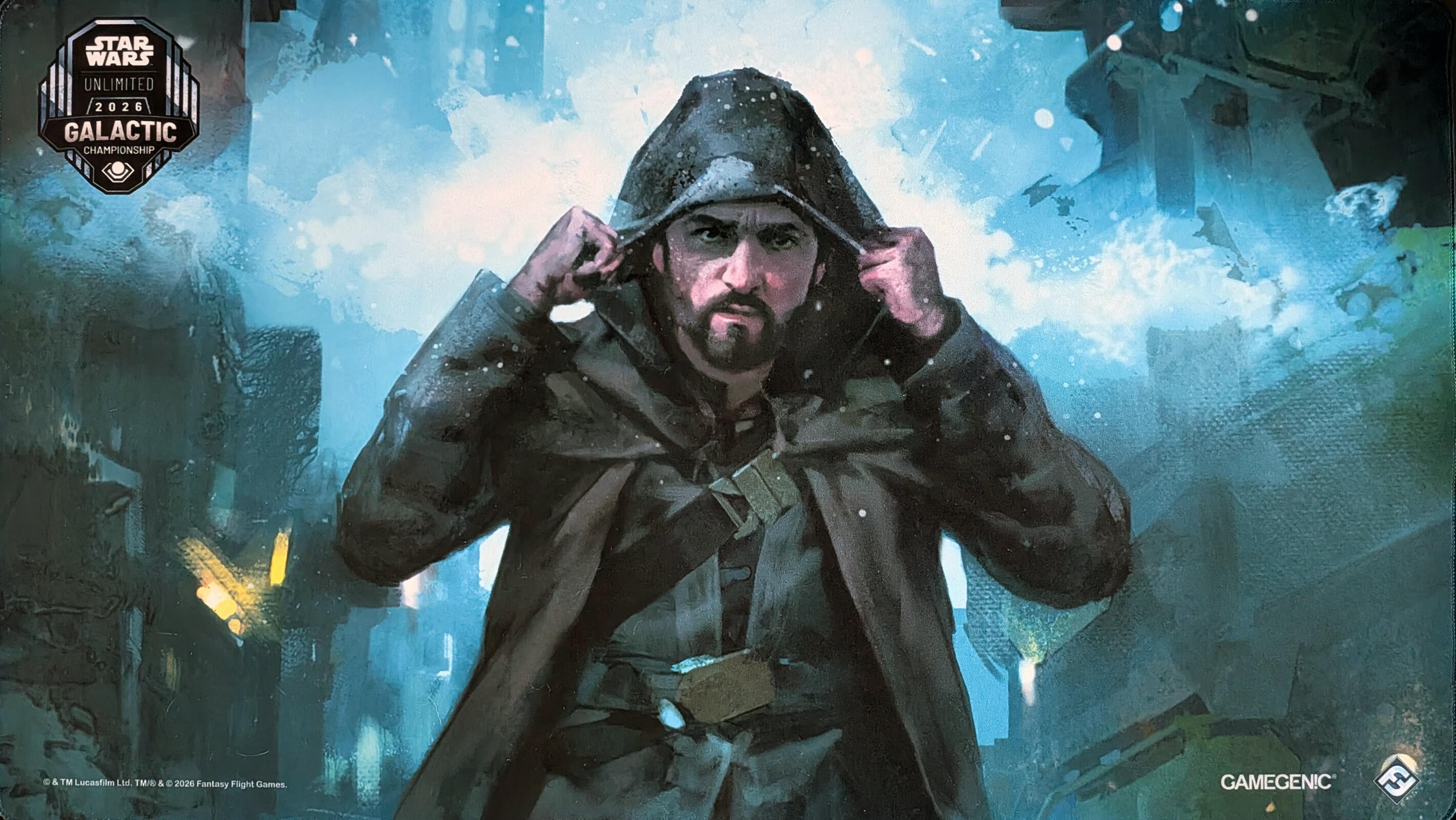 Image for Star Wars: Unlimited Galactic Championship Game Mat - Cassian Andor, Lay Low - Playmats