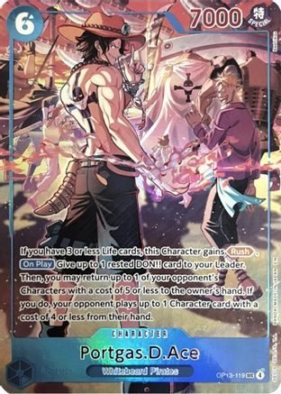 Portgas.D.Ace (119) (English Version 3rd Anniversary Set) (OP13-119) (One Piece Promotion Cards) (OP-PR)