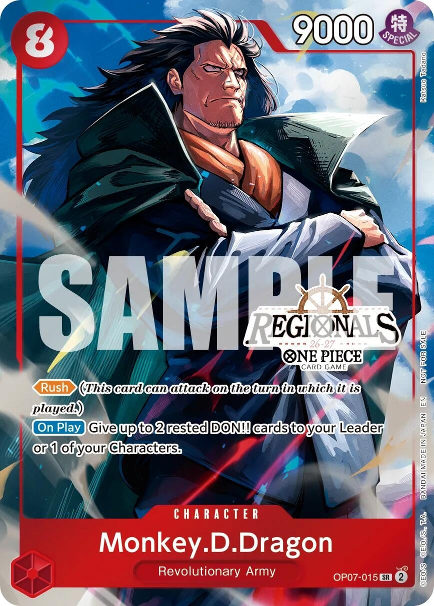 Image for Monkey.D.Dragon (Regional Participation Pack 2026 Vol.2) (OP07-015) (One Piece Promotion Cards) (OP-PR) - One Piece Card Game