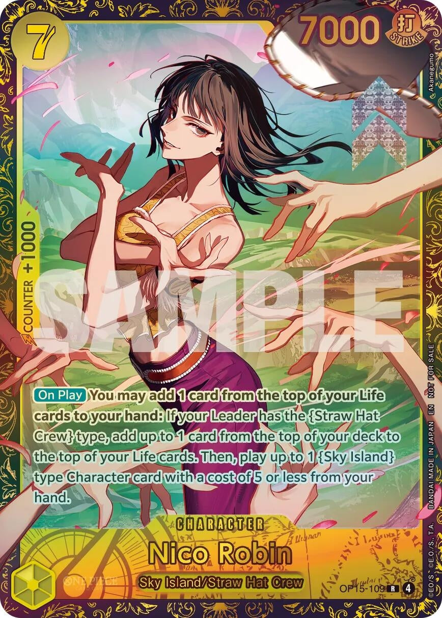 Image for Nico Robin (CS26-27 Regionals Season 2 Top 16) (OP15-109) (One Piece Promotion Cards) (OP-PR) - One Piece Card Game