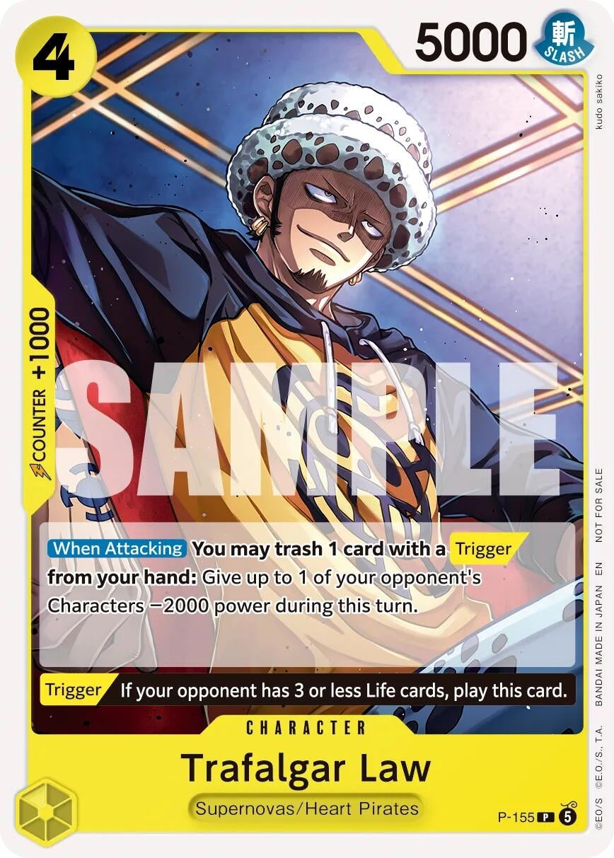 Image for Trafalgar Law (Pirates Party 2026 Vol. 2) (One Piece Promotion Cards) (OP-PR) - One Piece Card Game
