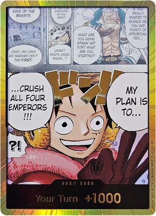 DON!! Card (Alternate Art) (The World's Strongest Warriors) (OP17)