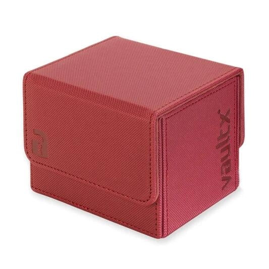 Image for Vault X Exo-Tec Sideloading Deck Box 100+ - Metallic Red - Deck Boxes