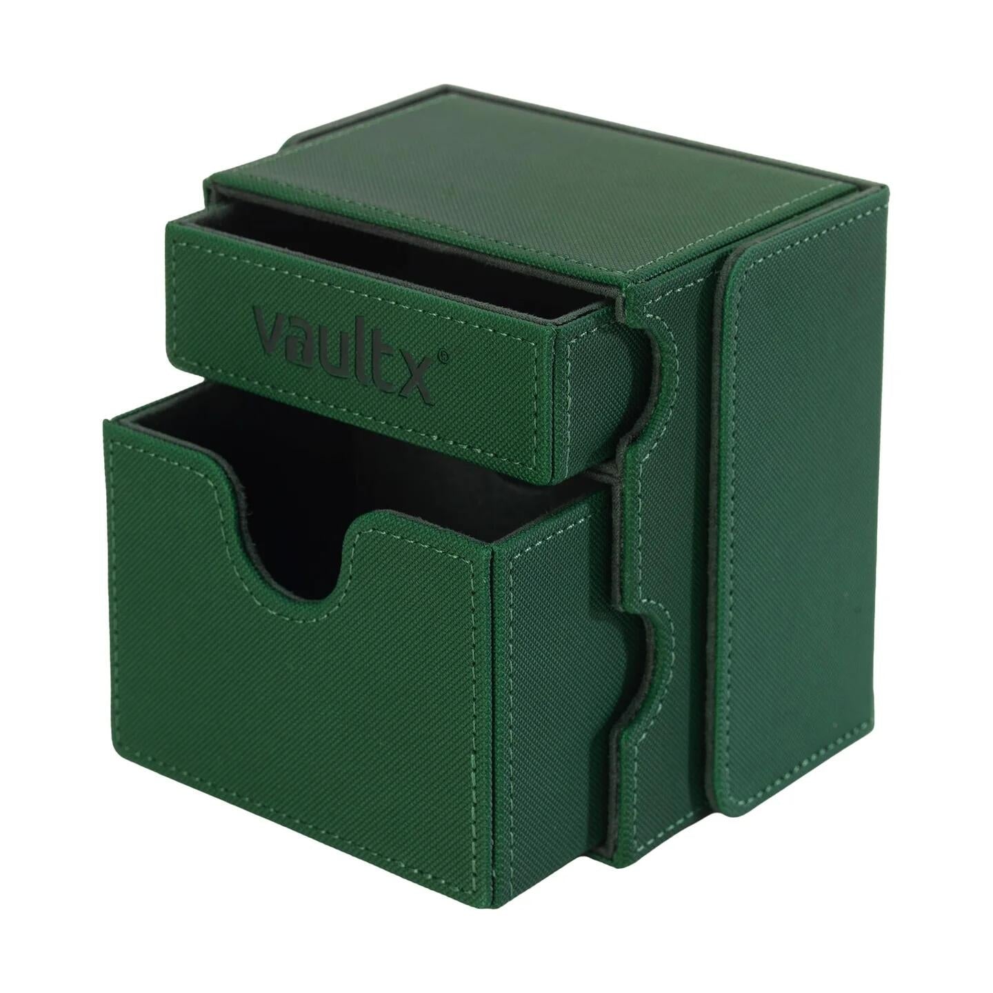 Image for Vault X Exo-Tec Game Box 100+ - Green - Deck Boxes