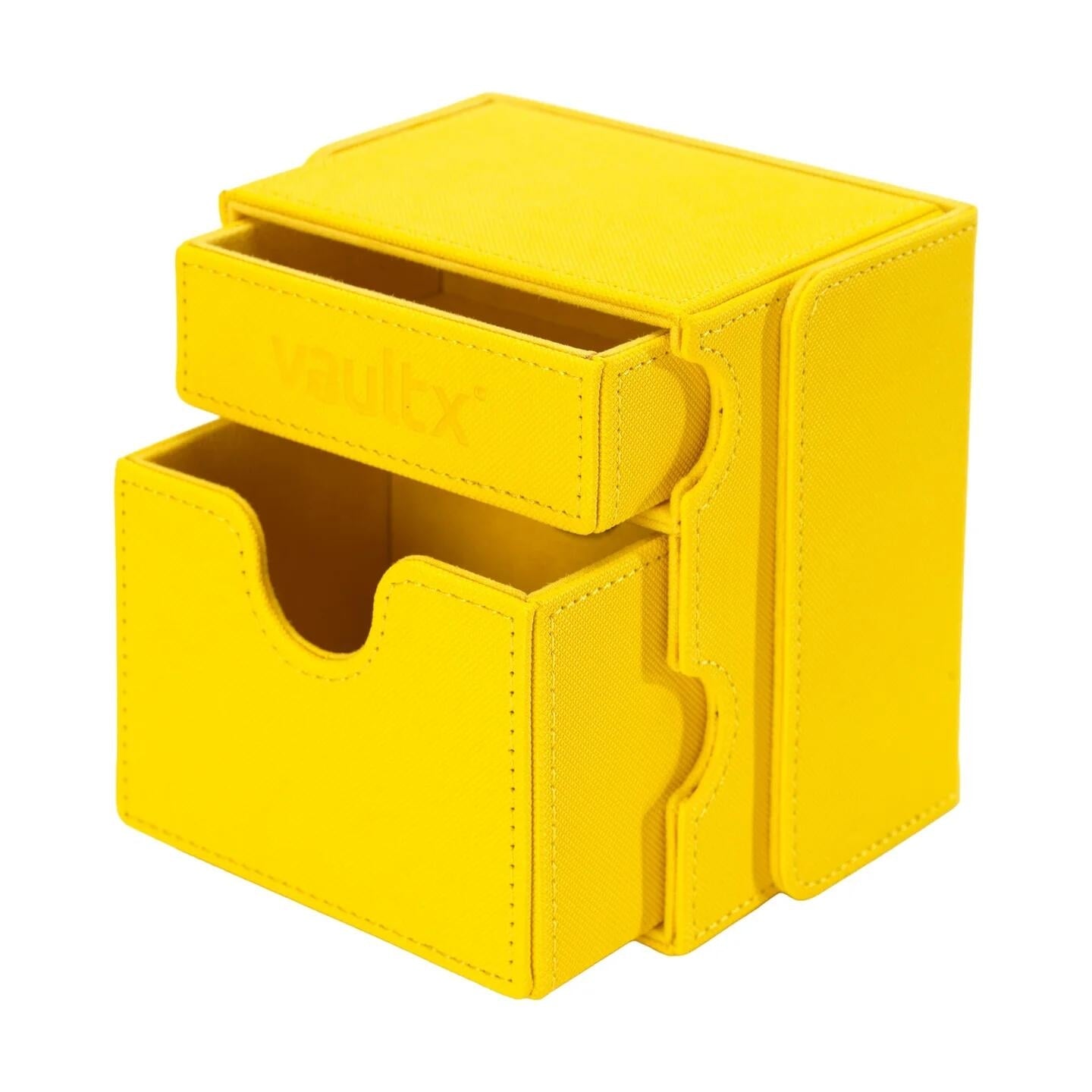 Image for Vault X Exo-Tec Game Box 100+ - Yellow - Deck Boxes