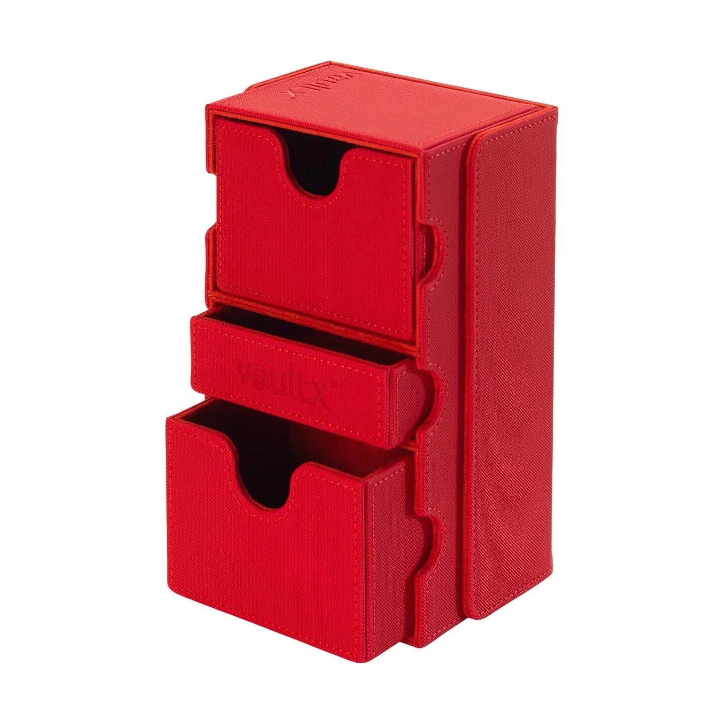 Image for Vault X Exo-Tec Game Box 200+ - Red - Deck Boxes