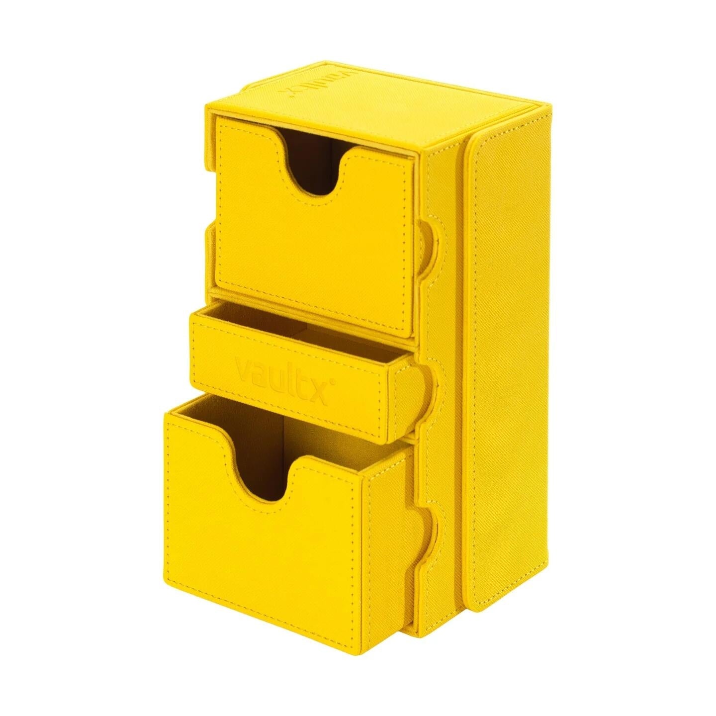 Image for Vault X Exo-Tec Game Box 200+ - Yellow - Deck Boxes