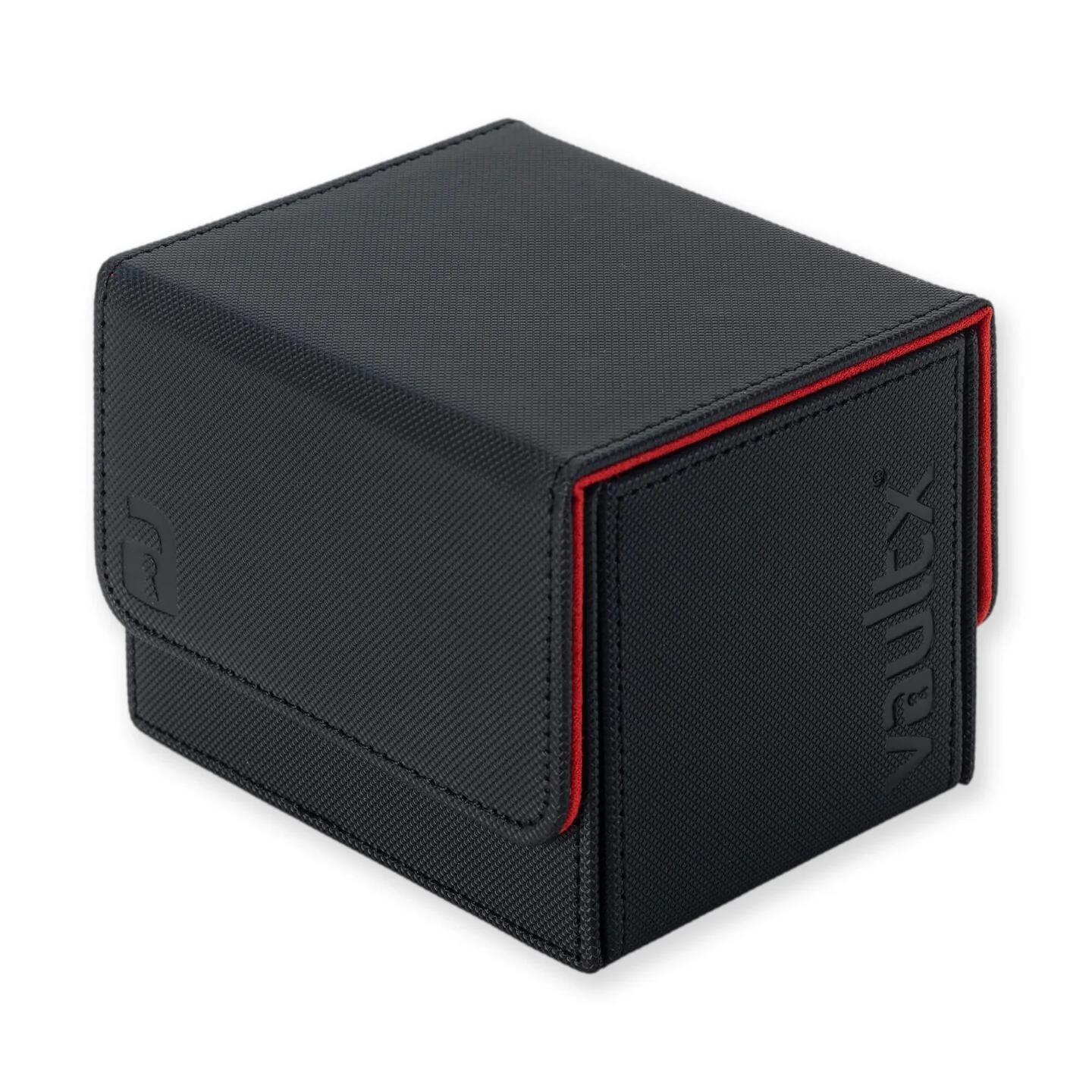 Image for Vault X Exo-Tec Sideloading Deck Box 100+ - Black/Red - Deck Boxes