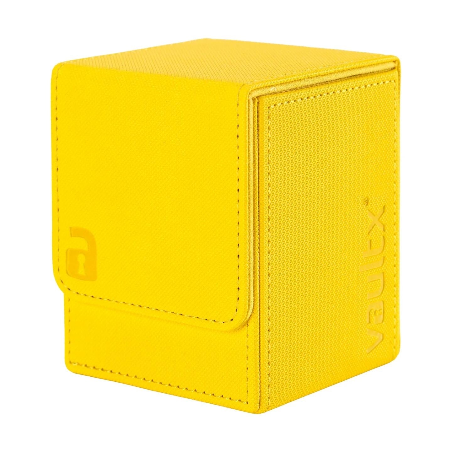 Image for Vault X Exo-Tec Toploading Deck Box 80+ - Yellow - Deck Boxes