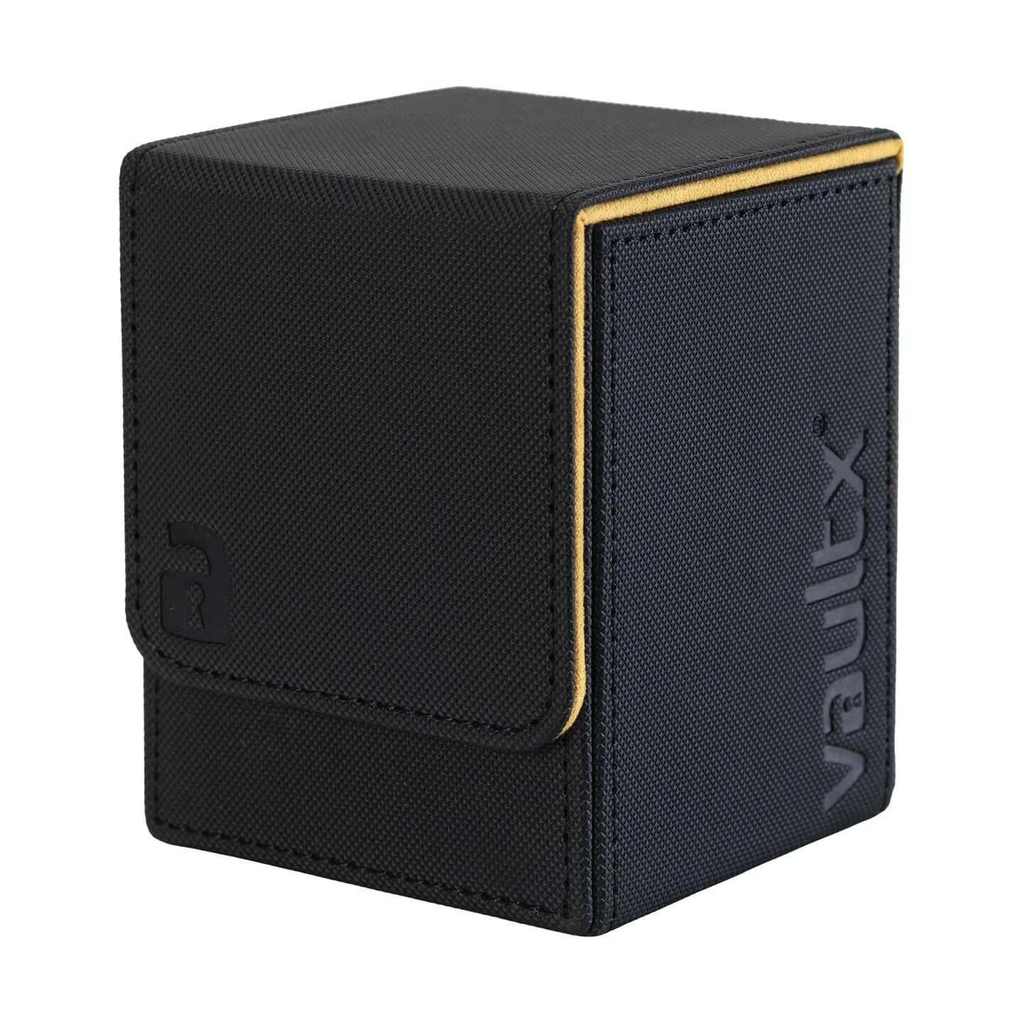 Image for Vault X Exo-Tec Toploading Deck Box 80+ - Black/Yellow - Deck Boxes