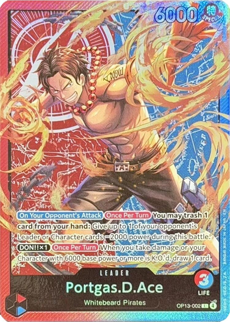 Image for Portgas.D.Ace (Sound Loader Ace and Sabo Edition 2026) (OP13-002) (One Piece Promotion Cards) (OP-PR) - One Piece Card Game