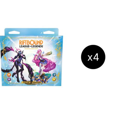 Radiance - Showdown Decks: Evelynn vs Seraphine Display - PokeBox USA