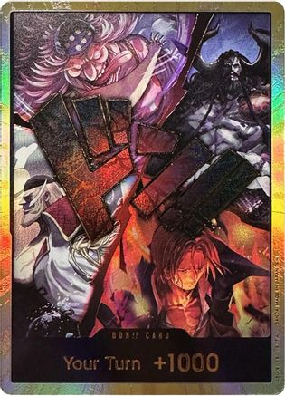 DON!! Card (Alternate Art) (The Four Emperors) (The World's Strongest Warriors) (OP17)