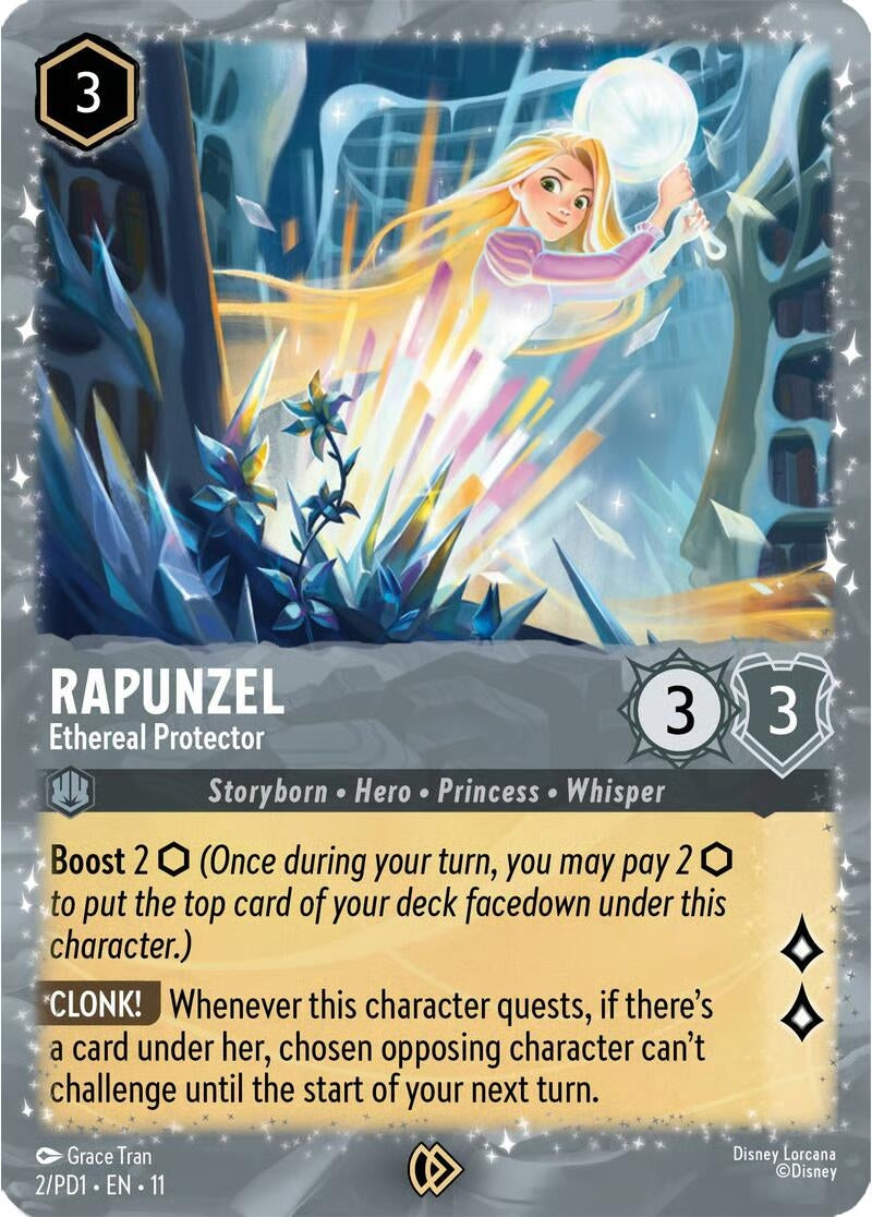 Image for Rapunzel - Ethereal Protector (2) (Disney Lorcana Promo Cards) (DLPC) - Disney Lorcana