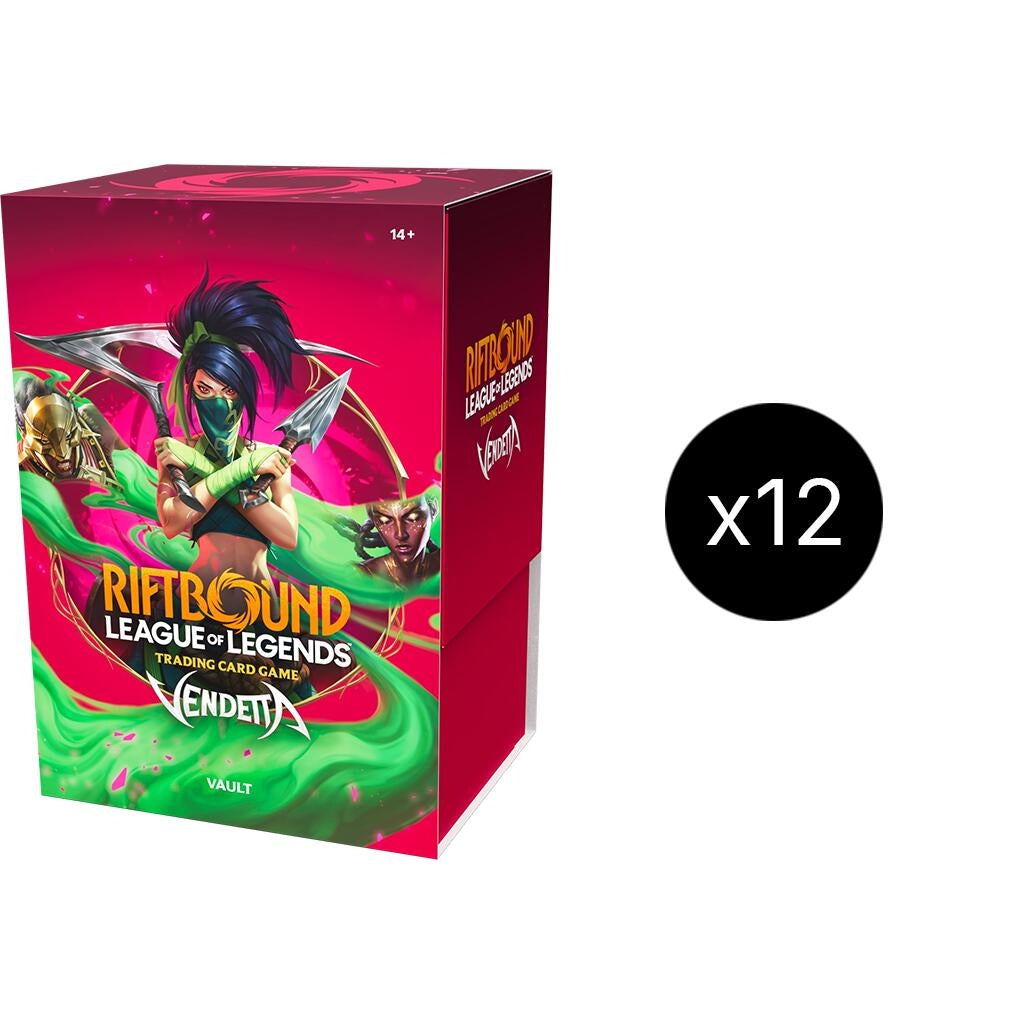 Image for Vendetta - Vault Bundle Case - Riftbound: League of Legends Trading Card Game