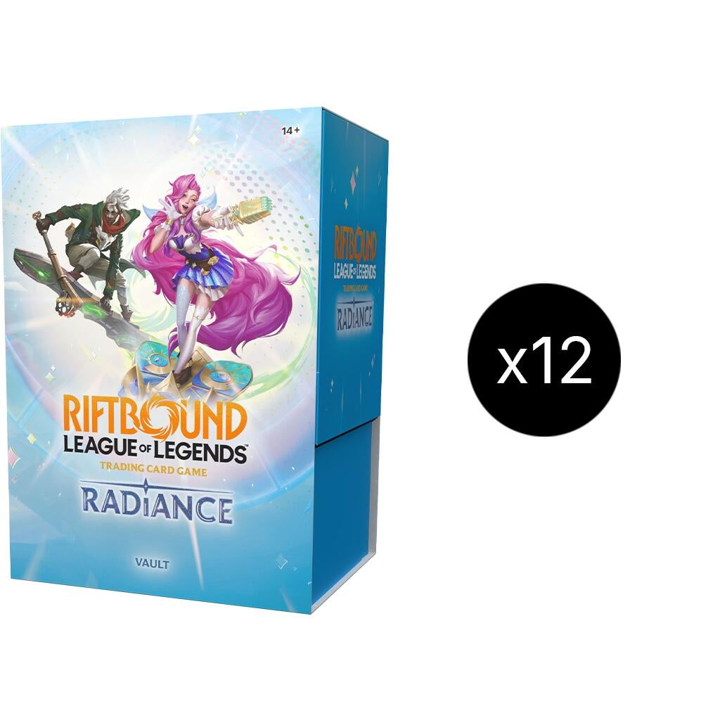 Image for Radiance - Vault Bundle Case - Riftbound: League of Legends Trading Card Game