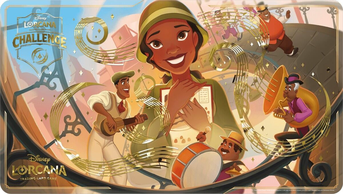 Image for Disney Lorcana: Down in New Orleans Foil Playmat (Disney Lorcana Challenge) - Playmats