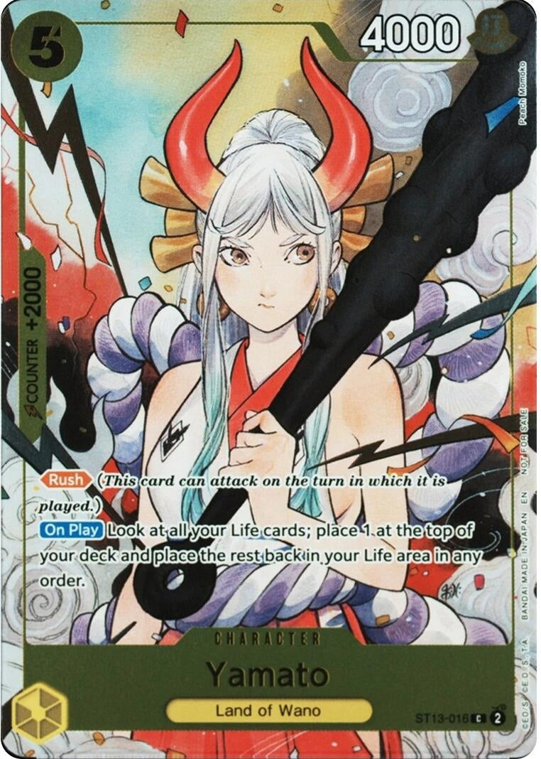 Image for Yamato (Dash Pack 2025) (ST13-016) (One Piece Promotion Cards) (OP-PR) - One Piece Card Game