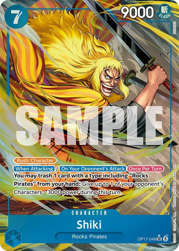 Shiki (048) (Alternate Art) (OP17-048) (The World's Strongest Warriors)