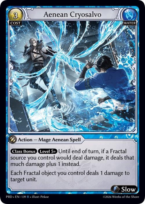 Image for Aenean Cryosalvo (139) (.asphodel/paradise) (PRD) - Grand Archive TCG