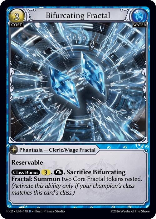 Image for Bifurcating Fractal (148) (.asphodel/paradise) (PRD) - Grand Archive TCG