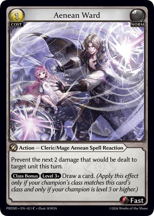 Image for Aenean Ward (021) (.asphodel/paradise Starter Decks) (PRDSD) - Grand Archive TCG