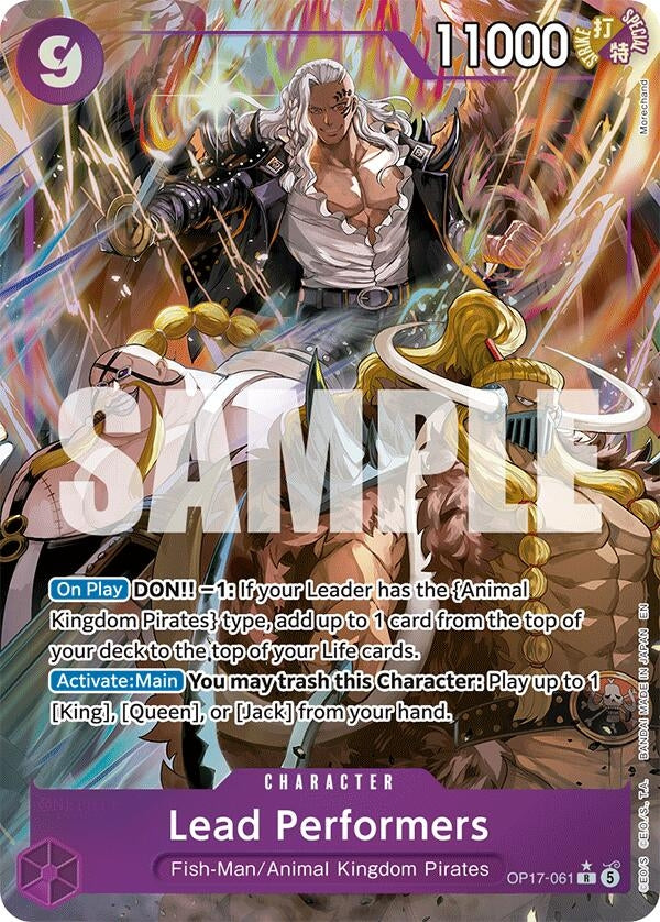 Lead Performers (Alternate Art) (OP17-061) (The World's Strongest Warriors)