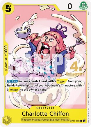 Charlotte Chiffon (OP17-105) (The World's Strongest Warriors Release Event Cards) (OP17 RE)