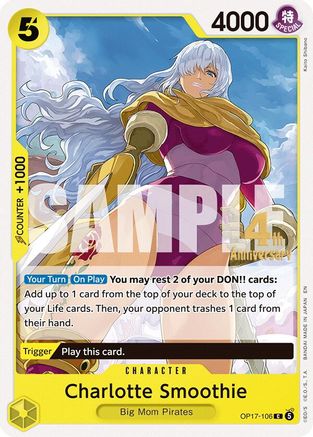 Charlotte Smoothie (OP17-106) (The World's Strongest Warriors Release Event Cards) (OP17 RE)