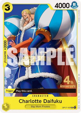 Charlotte Daifuku (OP17-107) (The World's Strongest Warriors Release Event Cards) (OP17 RE)