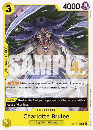 Charlotte Brulee (OP17-108) (The World's Strongest Warriors Release Event Cards) (OP17 RE)