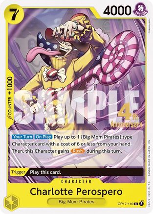 Charlotte Perospero (OP17-110) (The World's Strongest Warriors Release Event Cards) (OP17 RE)