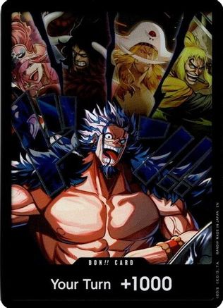 DON!! Card (Alternate Art) (Rocks) (The World's Strongest Warriors)