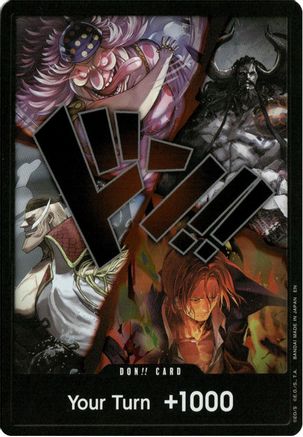 DON!! Card (Alternate Art) (The Four Emperors) (The World's Strongest Warriors) - PokeBox USA