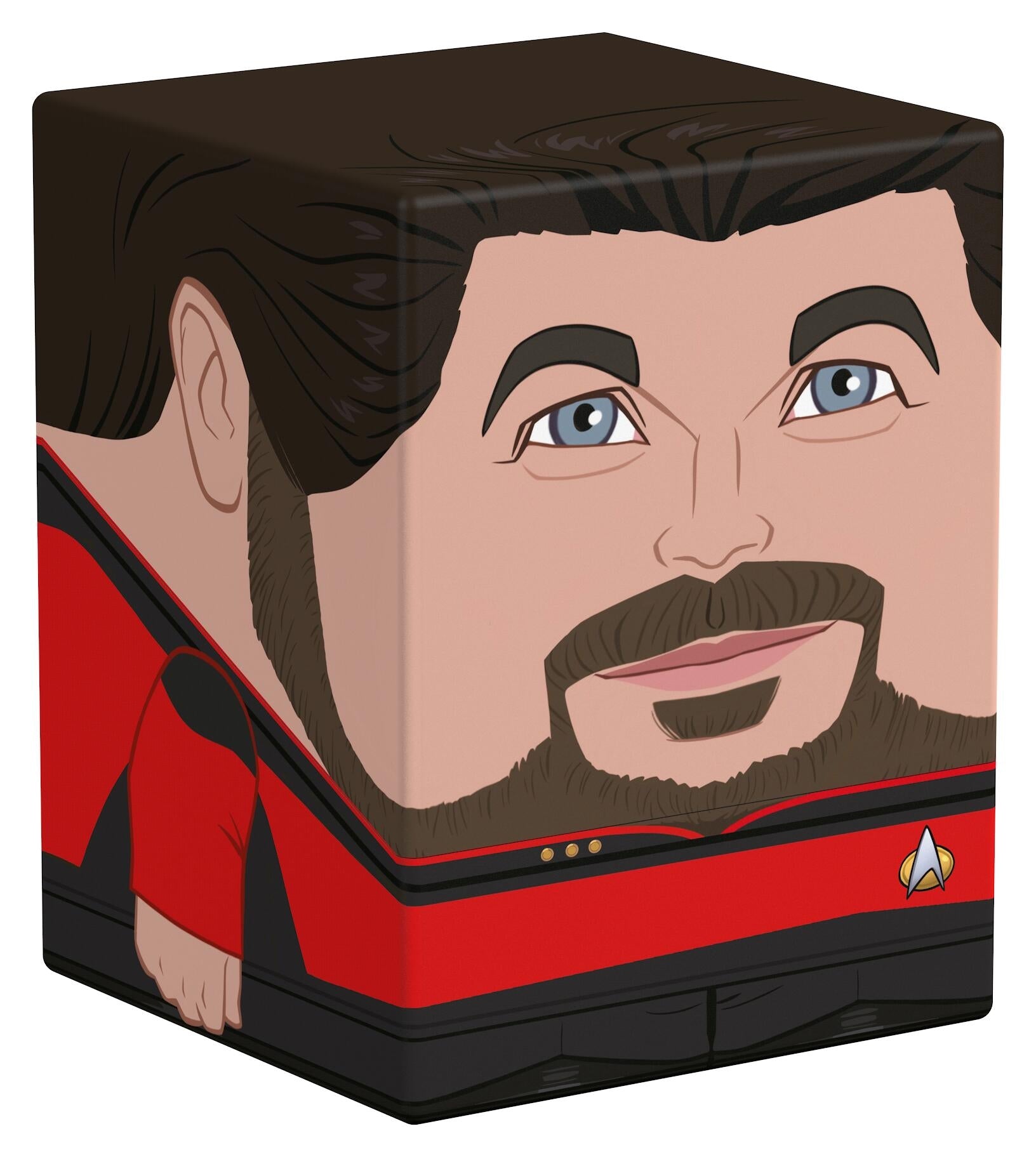 Image for Squaroes Star Trek The Next Generation - William Riker (ST021) - Deck Boxes