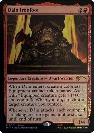 Dain Ironfoot (MEDIA-001) [Media Promos] Foil